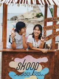 ไอศครีมเย็นๆชื่นใจ กับวิวทะเลหัวหิน