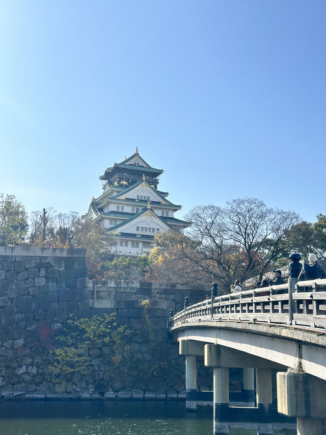 Osaka castle japan 🇯🇵