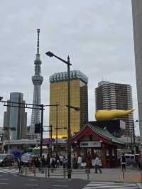 เที่ยวย่านAsakusa เดินเล่นริมแม่น้ำสุเมดะ