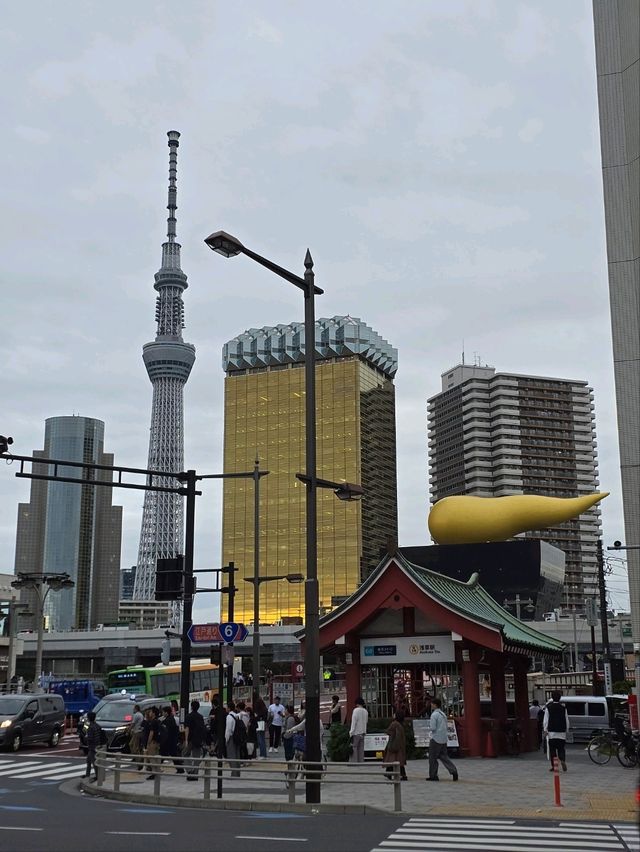เที่ยวย่านAsakusa เดินเล่นริมแม่น้ำสุเมดะ
