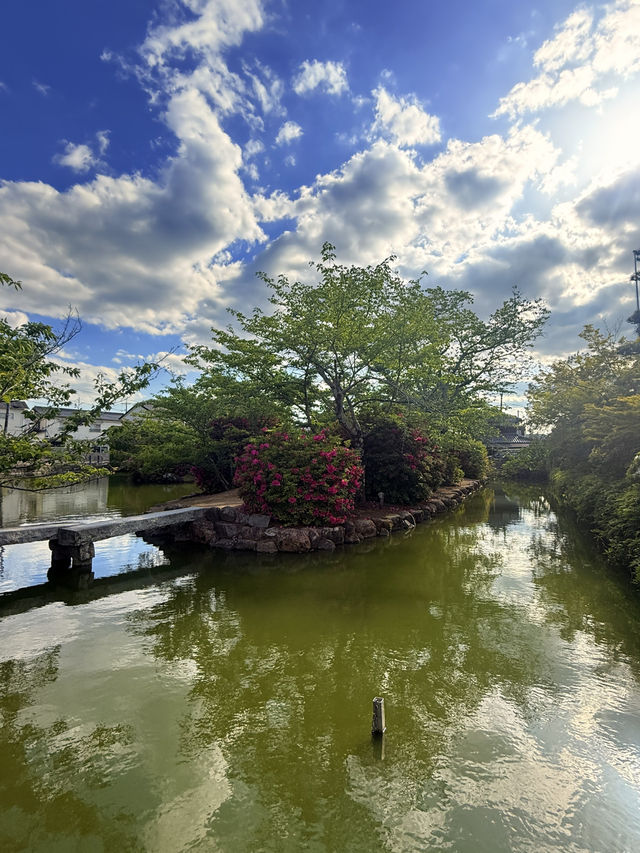 岡山｜浮在神池上的神社 探訪吉備國最古老的稻荷神社