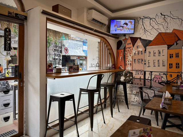 A whimsical childlike cafe in Kuta