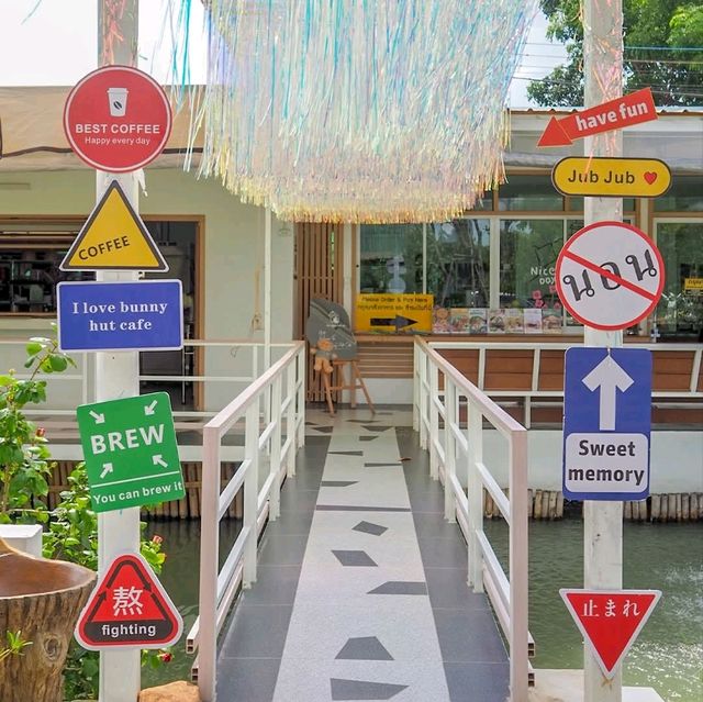🐇 คาเฟ่บ้านกระต่าย 🛖เหมือนหลุดไปในนิยายย 🪄✨✨