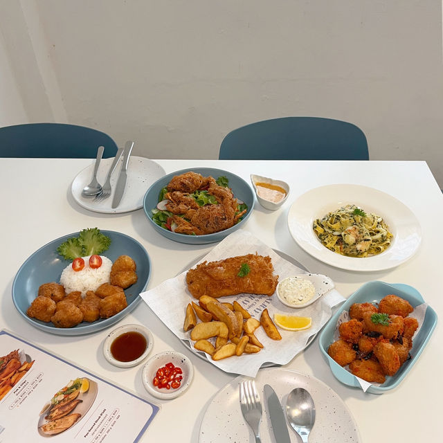 🥣 ร้านฟิชแอนด์ชิพสุดโฮมมี่ สมุทรปราการ