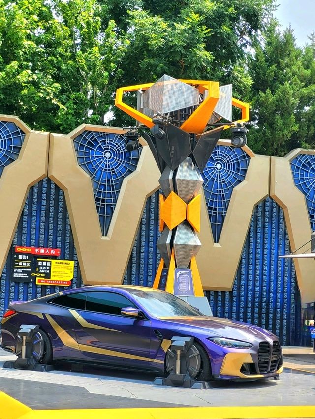 Futuristic Transformers Metrobase in Universal Studios Beijing
