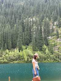 Discover the Enchanting Kaindy Lake in Kazakhstan 🇰🇿 