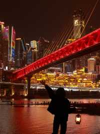 วิวมุมสะพานเฉียนซิเหมิน Qiansimen 千厮门大桥