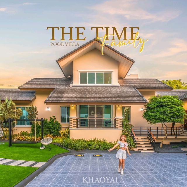 พูลวิลล่าเขาใหญ่สวยบรรยากาศชิล The Time Pool Villa