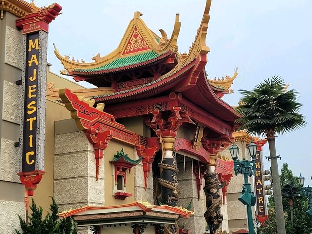 The stage show spectacle at the Majestic Theatre, Universal Studios Beijing