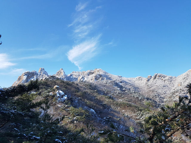 겨울 도봉산