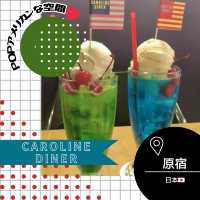 【東京/原宿🇯🇵】POPでアメリカン🇺🇸caloline dinner