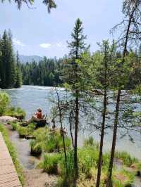 Turquoise Waters and Pine Forests by Kanas Lake