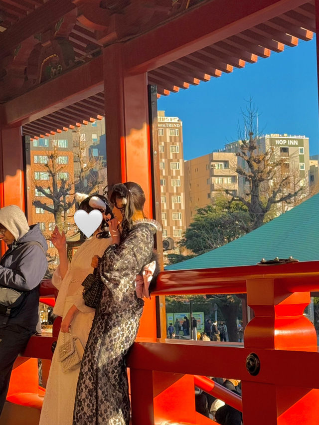 아사쿠사, 기모노 체험은 진짜 꼭 해봐야 해요! 👘