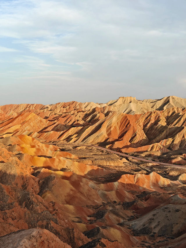 🎨 Nature’s Painted Masterpiece — Zhangye Colorful Danxia