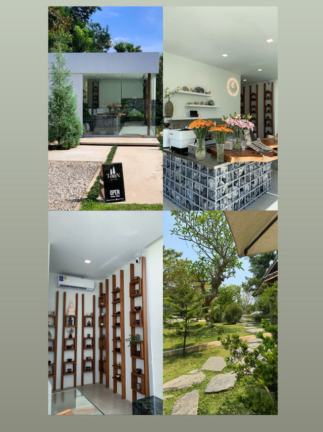 คาเฟ่เปิดใหม่  Taan Forest ใกล้น้ำตกขุนกรณ์