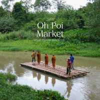 “โอ๊ะป่อย“ ตลาดริมน้ำสุดชิล อ.สวนผึ้ง จ.ราชบุรี 