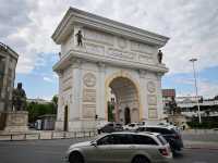 一座城市的榮耀與爭議，「史高比耶2014計畫」的產物#北馬其頓凱旋門（Porta Macedonia）-Skopje North Macedonia