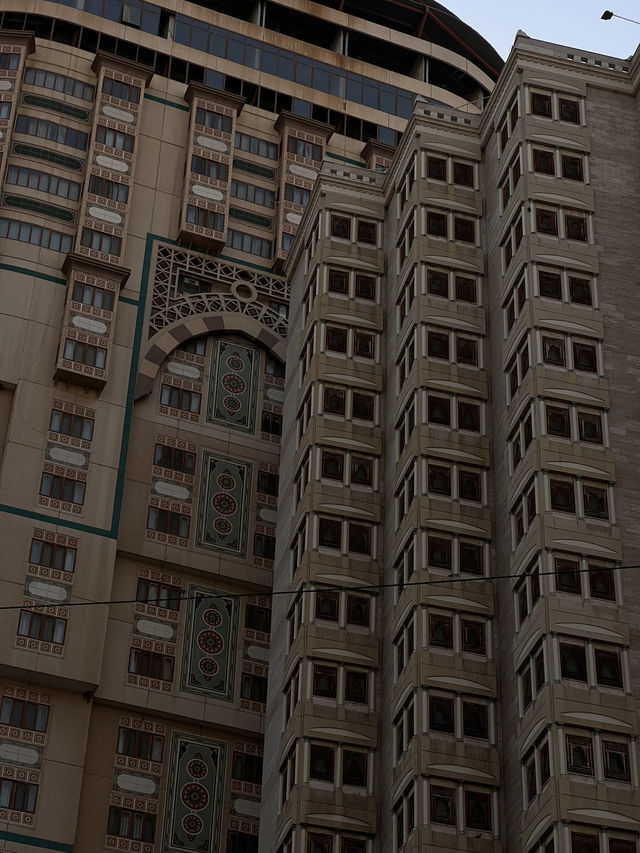 Have you ever seen this kind of building in Mecca