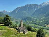A Peaceful Chapel Hidden Among the Hills