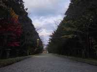 圓山公園秋日散步 北海道神宮