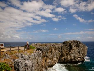 Cape Haedo - Okinawa's northernmost sandbar beach view