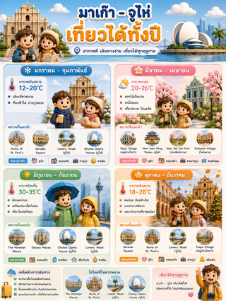 澳門-珠海 何時旅遊最佳總結