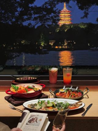 🇨🇳 Funloop Fanglu ร้านอาหารบรรยากาศดีริม West Lake ที่หางโจว