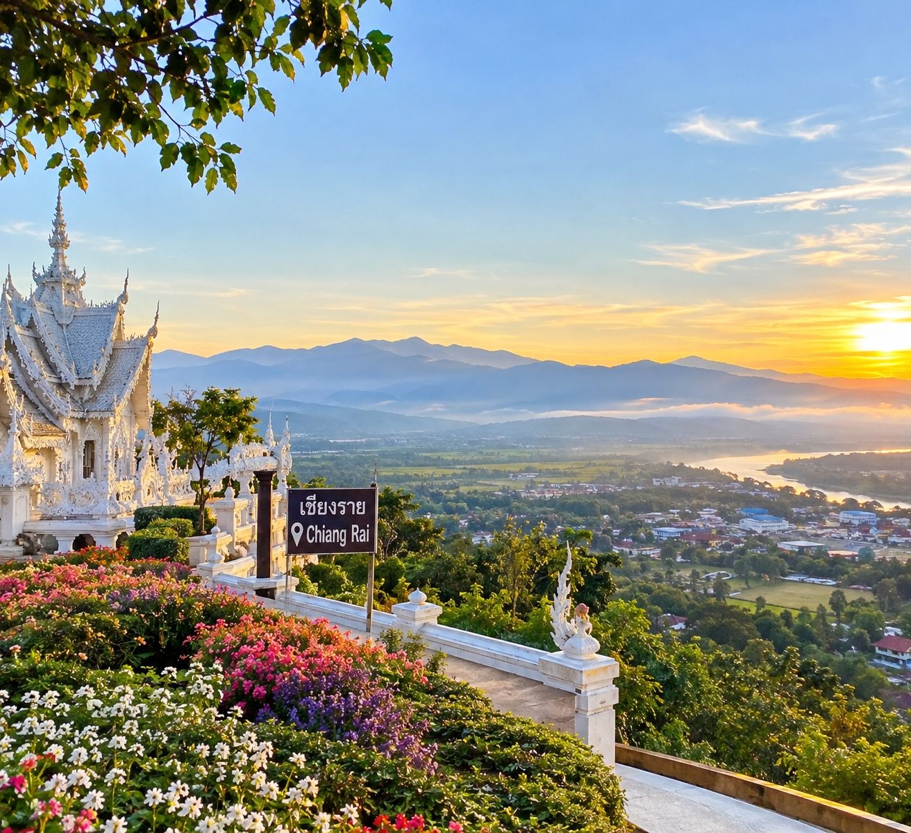 🌄 Chiang Rai – Where Mountains Meet the Sky 🇹🇭💚

Discover the peaceful beauty of Chiang Rai, a charming destination in northern Thailand where green mountains, misty valleys, golden sunlight, and breathtaking landscapes create a magical atmosphere. ☁️🏞️

From the spectacular sea of clouds at Phu Chi Fa to the rolling tea plantations of Choui Fong Tea Plantation, Chiang Rai is a dream destination for nature lovers and photography enthusiasts.

✨ Beautiful views you shouldn't miss:
🏔️ Phu Chi Fa – stunning sunrise and mountain scenery
🍃 Choui Fong Tea Plantation – endless green tea fields
🤍 Wat Rong Khun – the famous White Temple
🌿 Singha Park – beautiful gardens and countryside views

The cooler months, especially November to February, are popular for enjoying mountain scenery and misty mornings. Start early if you want to catch the sunrise at a mountain viewpoint.

📍 Location: Chiang Rai, Northern Thailand 🇹🇭

Sometimes, the most beautiful journeys are the ones that bring us closer to nature. Would you love to explore these dreamy mountain views? 💚✨

#ChiangRai  #ThailandTravel  #MountainViews  #NatureLovers  #PhuChiFa  #TravelPhotography  #TripMoments #travel2026 #travel #naturalwonders #naturalwonders 