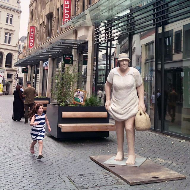 Brunswick Germany - city of cartoon statues 