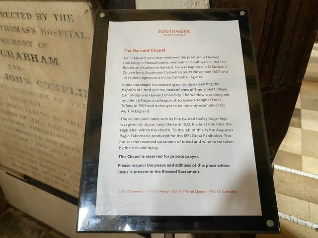 Reflective Visit to Southwark Cathedral ⛪🌿
