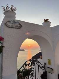 Santorini sunset is the best 🎬