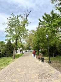 Spring in Almaty: Chilling at Park on Astana Square