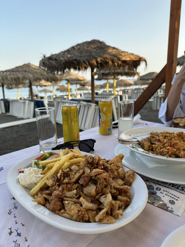 【Santorini 性價比極高嘅餐廳！人均消費三碟餸20歐元】