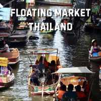 Thailand🇹🇭Discover the Vibrant Charm of Floating Market – A Must-Visit🚣‍♂️