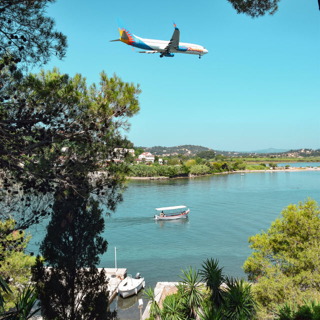 Unique Photo Spot near Corfu's Airport