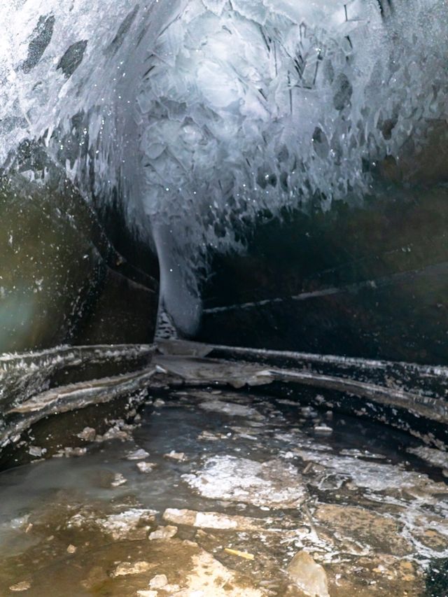 ❄️ Into the Ice: Exploring Svalbard’s Ice Caves ❄️