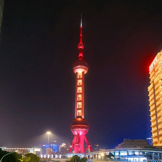 The Most Iconic TV Tower in the World (Night Edition), Shanghai 🌙✨📡