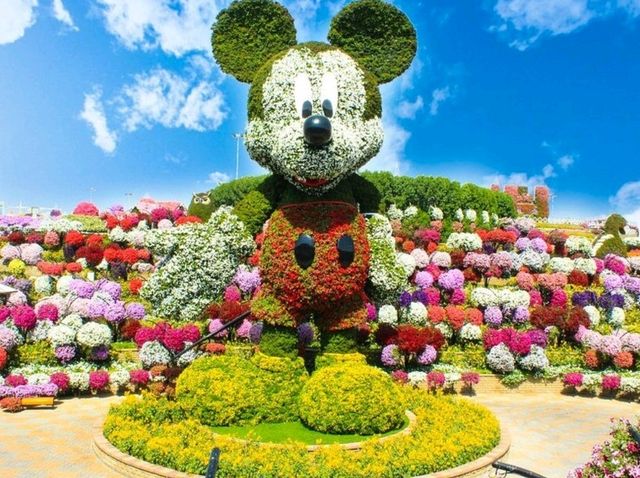 Explore the magic of nature at the Dubai miracle garden!