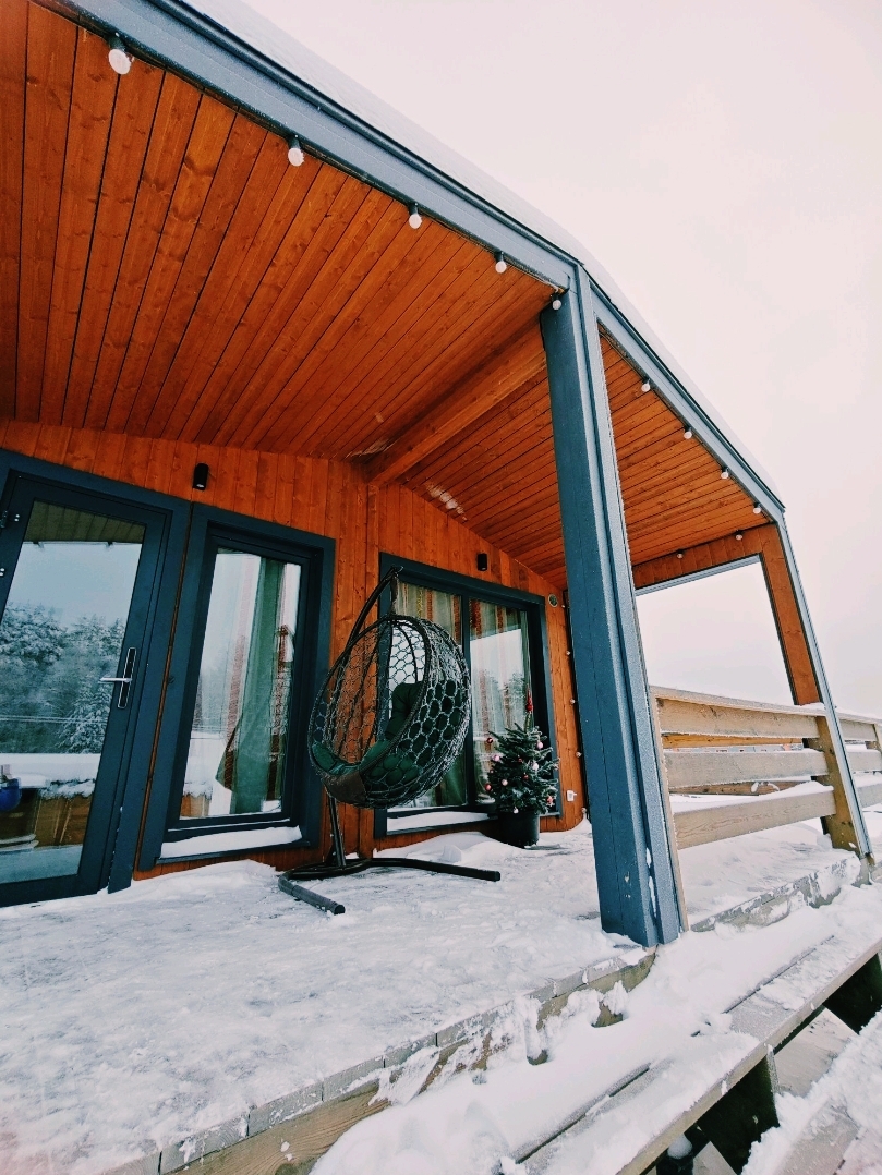 A snowy fairy tale at the Korobitsyno resort ❄️