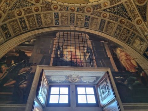 Winter Wonders at the Vatican Museums ❄️✨ #winterescape