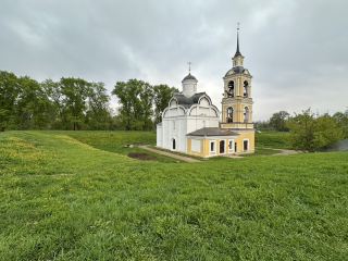 One of the oldest Russian churches nestled among the ramparts.