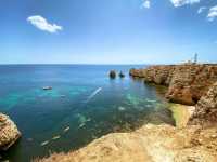 Awe-Inspiring Views on Clifftop Trails in Lagos, Portugal 🌊📷