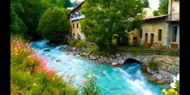 Alpine scenery in all four seasons.
