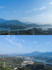 聽說深圳有個小長城山頂絕美