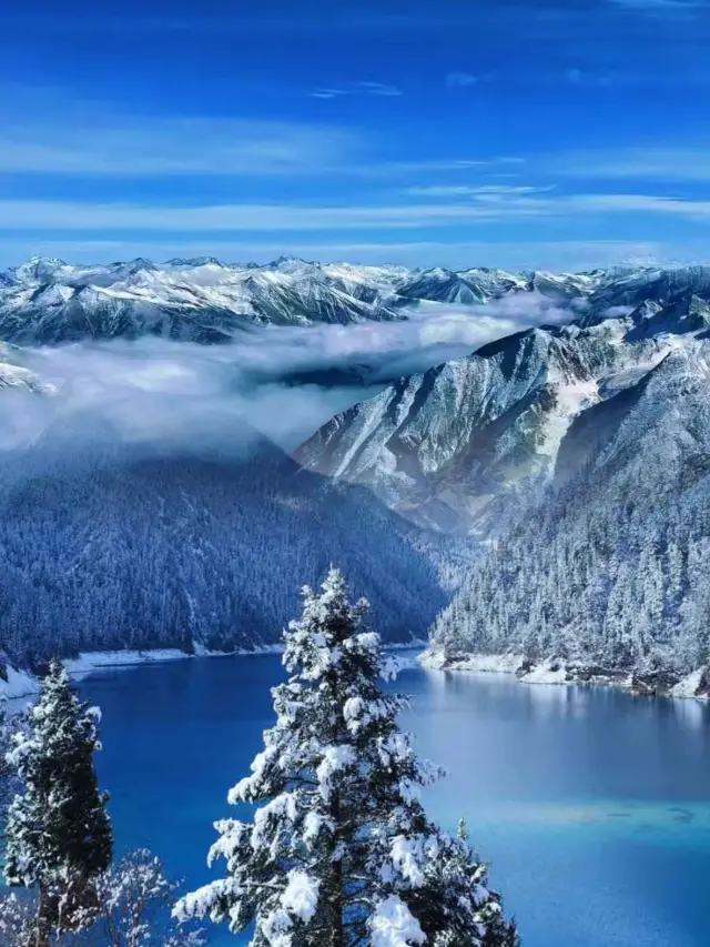 Jiuzhaigou really has no off-season, it's stunningly beautiful in any season