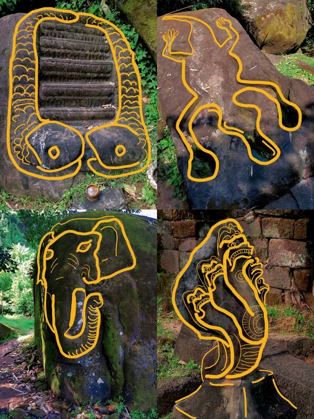 瓦普寺【蟒象鱷龍】老撾境內的吳哥寺廟世遺