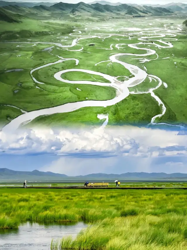 The Zoige Grassland in summer is a legendary prairie indeed!