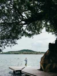 世界慢慢遊 | 無需濾鏡的柬埔寨海島一直以為「住進畫裡」。