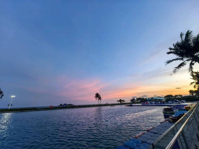 海島-海陵島，十里銀灘旅遊攻略。
