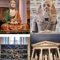 The British Museum ( UK England) place of beauty and history 